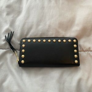 NWOT Rebecca Minkoff Black Leather Wallet